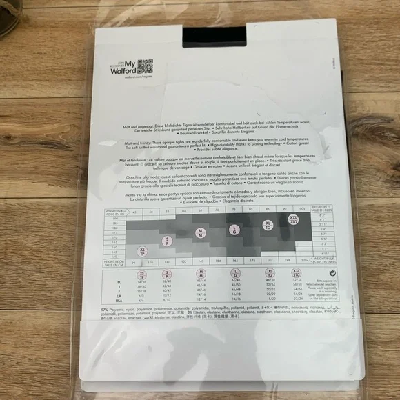 Wolford Mat Opaque 80 Tights - Picture 3 of 10